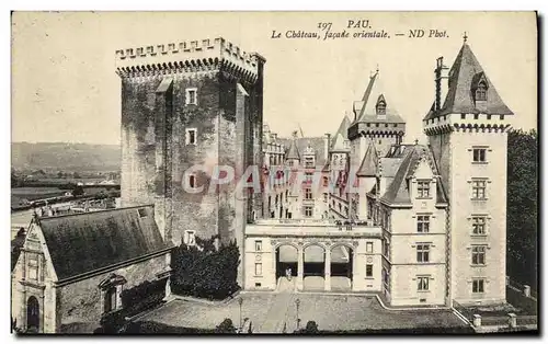 Ansichtskarte AK Pau Le Chateau facade Orientale