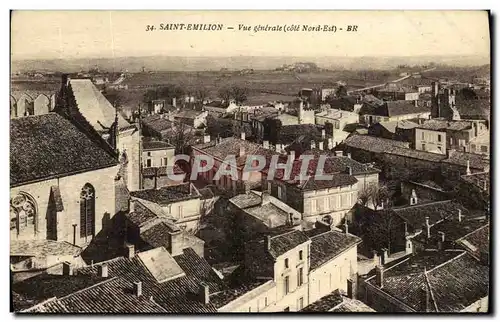 Cartes postales Saint Emilion Vue Generale