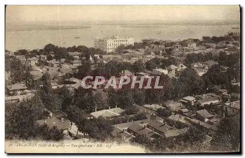 Cartes postales Arcachon Vue Generale