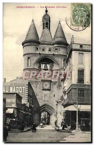 Cartes postales Bordeaux La Grosse Cloche