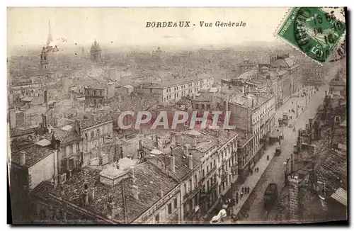 Cartes postales Bordeaux Vue Generale