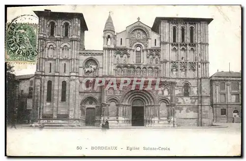 Cartes postales Bordeaux Eglise Sainte Croix