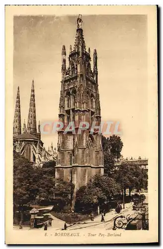 Cartes postales Bordeaux Tour Pey Berland