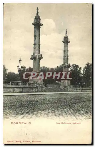 Cartes postales Bordeaux Les Colonnes rostrales