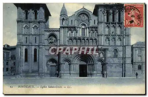 Cartes postales Bordeaux Eglise Sainte Croix