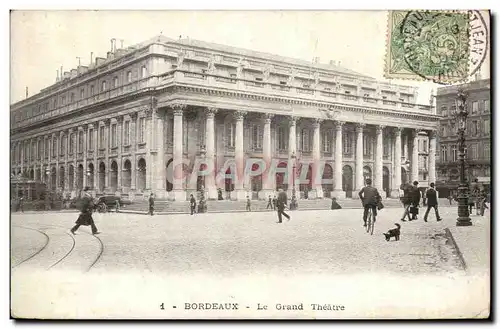 Cartes postales Bordeaux Le Grand Theatre