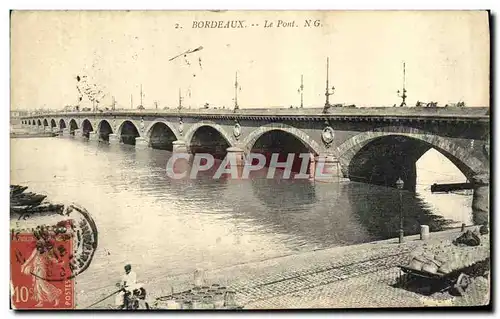 Cartes postales Bordeaux Le Pont