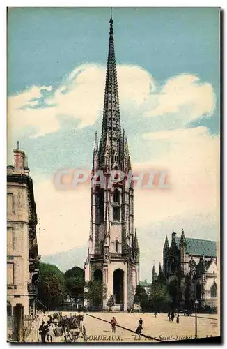 Cartes postales Bordeaux La tour St Michel