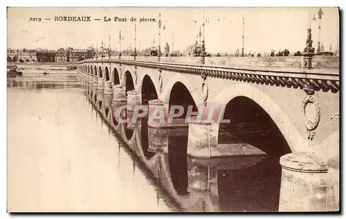 Ansichtskarte AK Bordeaux Le Pont de Plerre