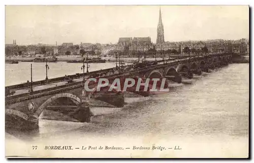 Cartes postales Bordeaux Le Pont de Bordeaux