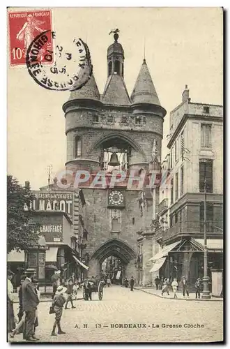 Cartes postales Bordeaux La Grosse Cloche