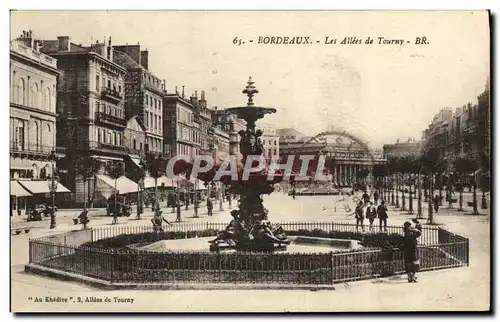 Cartes postales Bordeaux Les Allees de Tourny