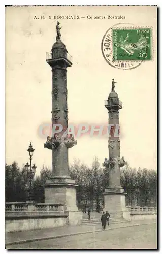 Cartes postales Bordeaux Colonnes Rostrales