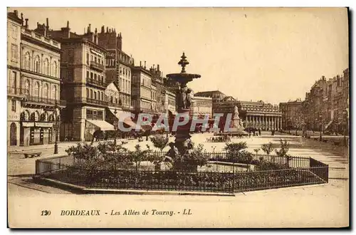 Cartes postales Bordeaux Les Allees de Tourny