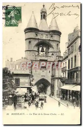 Cartes postales Bordeaux La Tour de la Grosse Cloche