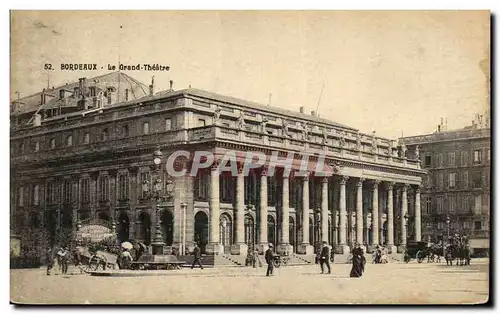 Cartes postales Bordeaux Le Grand Theatre