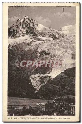 Cartes postales Chamonix Mont Blanc Les Bossons