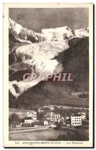 Cartes postales Chamonix Mont Blanc Les Bossons