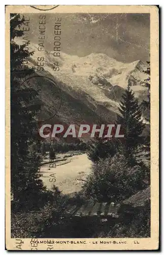 Cartes postales Chamonix Mont Blanc Le Mont Blanc