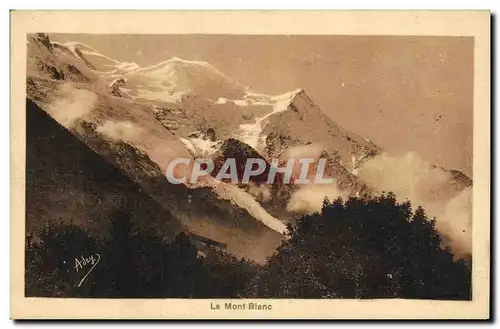 Cartes postales Le Mont Blanc