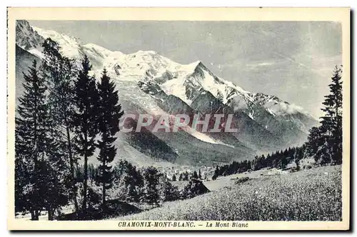 Cartes postales Chamonix Mont Blanc