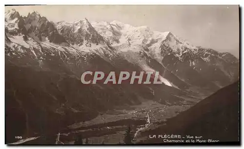 Ansichtskarte AK La Flegere Vue sur Chamonix et le Mont Blanc