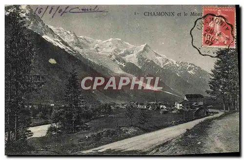 Cartes postales Chamonix Mont Blanc