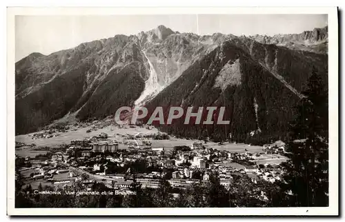 Cartes postales Chamonix Vue Generale et le Brevent