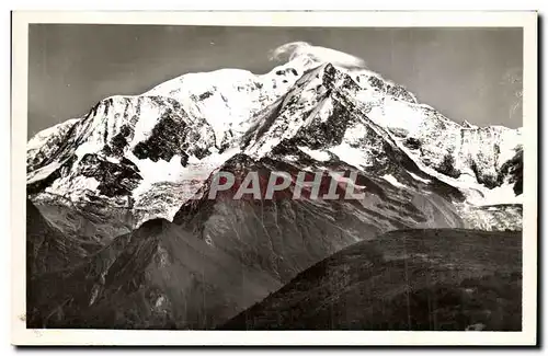 Cartes postales Le Mont Blanc Vue prise du Mont d Arbois