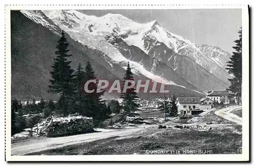 Cartes postales Chamonix et le Mont Blanc