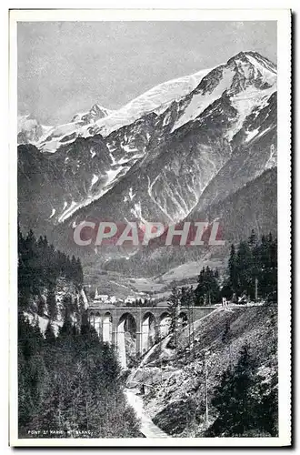 Cartes postales Pont St Marie Mt Blanc