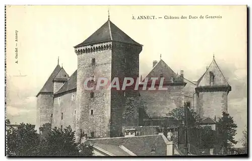 Cartes postales Annecy Chateau des Ducs de Genevois