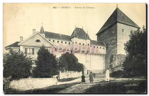 Cartes postales Annecy Entree du Chateau