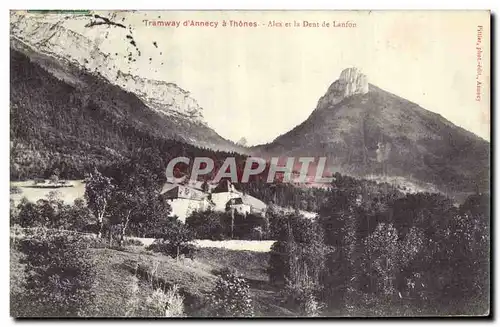 Cartes postales Tramway d Annecy a Thones