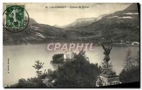 Cartes postales Annecy Chateau de Duingt