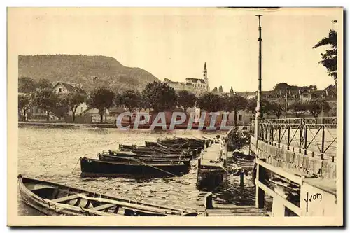 Ansichtskarte AK Lac Annecy L embarcadere