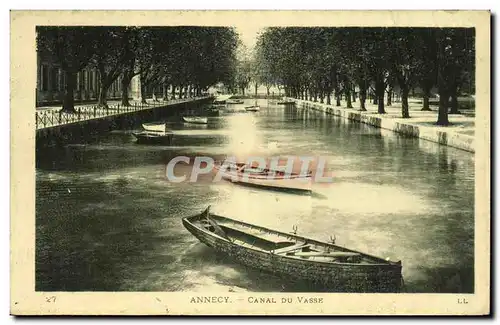 Ansichtskarte AK Lac Annecy Canal Du Vasse