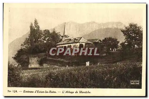 Cartes postales Environs d Evian les Bains L abbaye de Maraiche