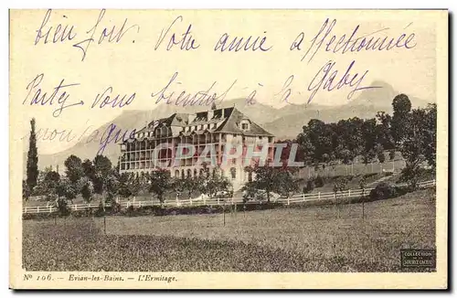 Cartes postales Evian les Bains L Ermitage