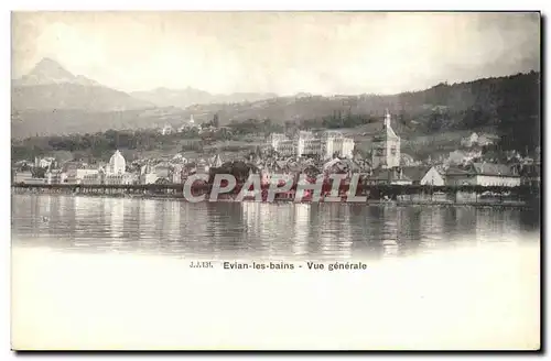 Cartes postales Evian les Bains Vue Generale