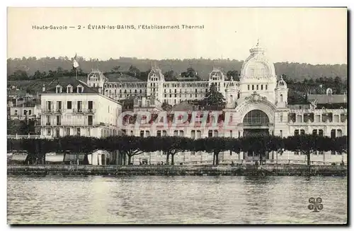 Cartes postales Evian les Bains L Etablissement Thermal