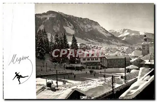 Cartes postales moderne Megeve Altitude La Patinoire Municipale