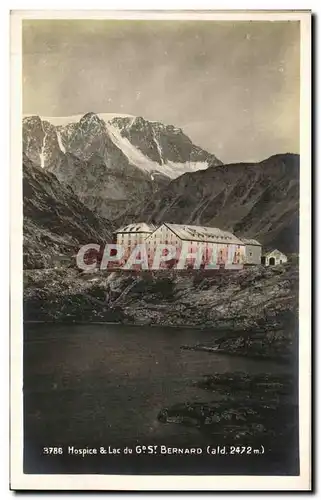 Cartes postales Hospice Lac du G St Bernard