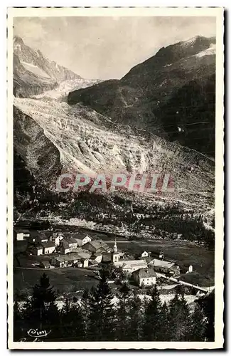 Cartes postales Massif du Mont Blanc Argentiere et son Glacier