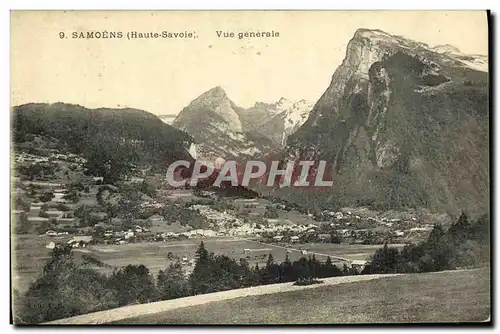 Cartes postales Samoens Vue generale