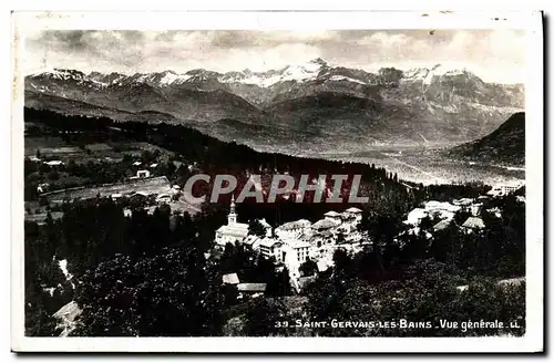 Cartes postales Saint Gervais Les Bains Vue Generale