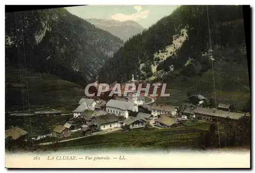 Cartes postales La Clusaz Vue Generale