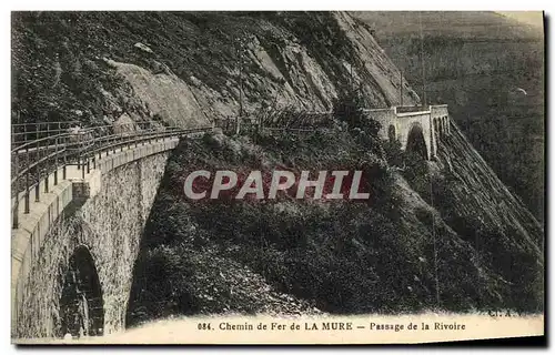 Cartes postales Chemin de Fer de La Mure Passage de La Rivoire