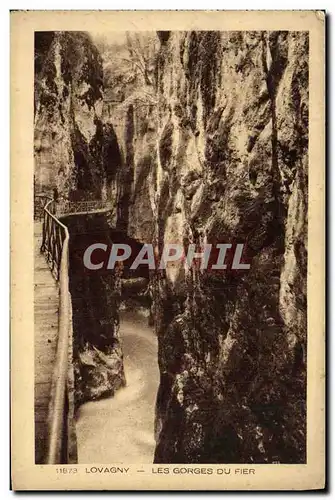 Cartes postales Lovagny Les Gorges Du Fier