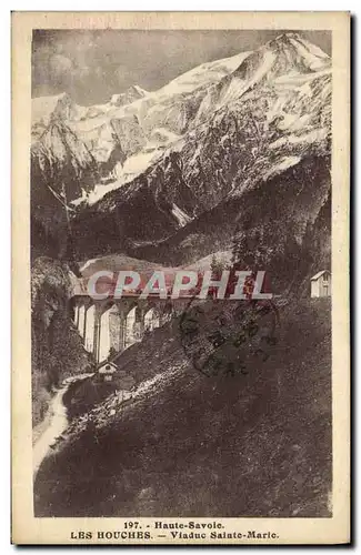 Cartes postales Les Houches Viaduc Sainte Marie